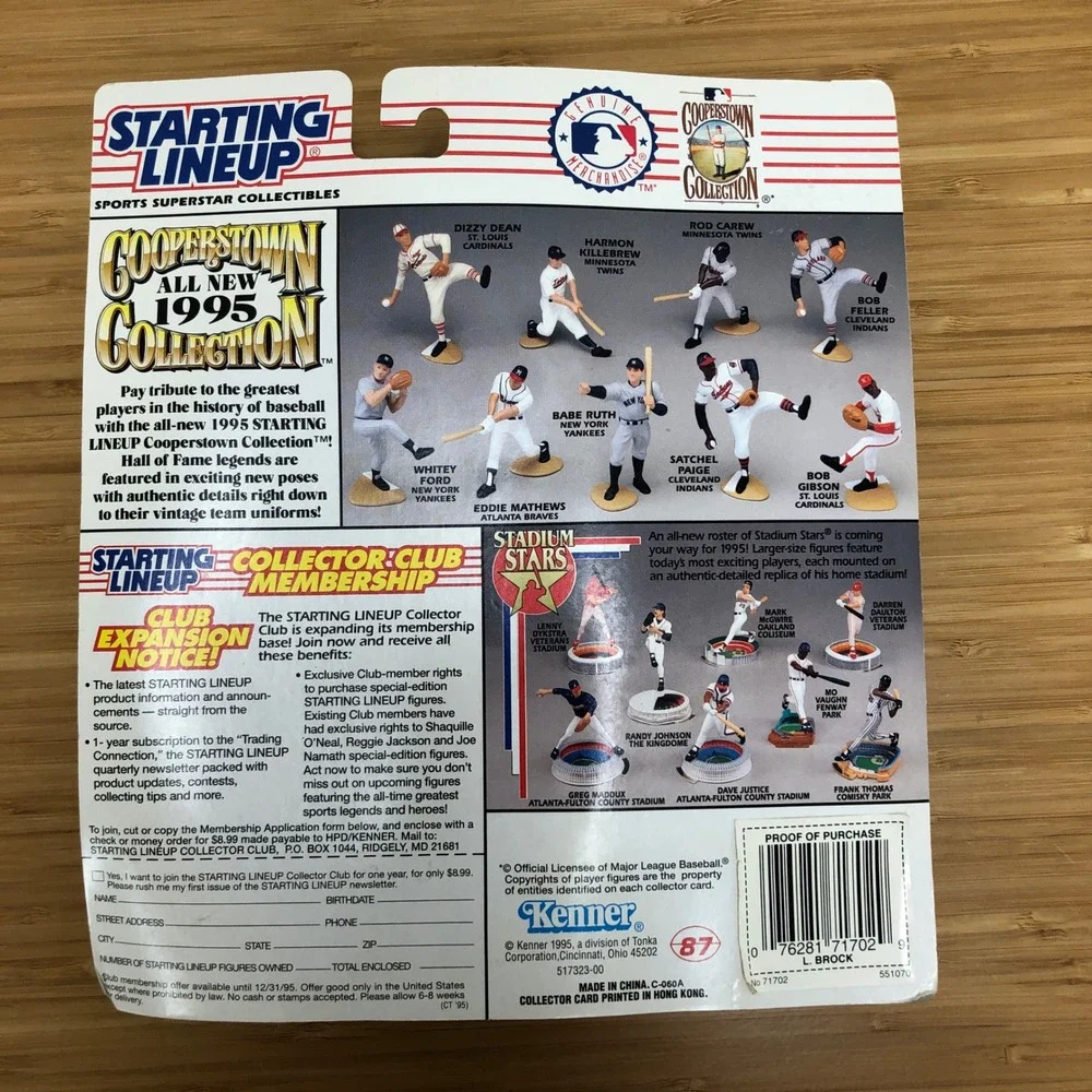 Kenner Starting Lineup Rod Carew Minnesota Twins 1995 Cooperstown Figure White